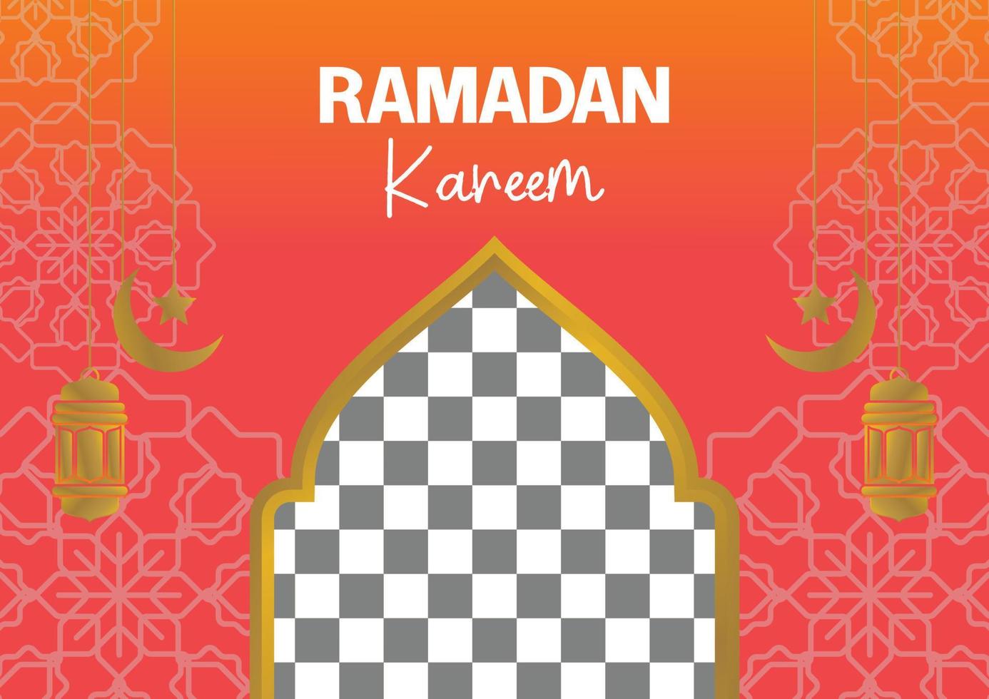 redigerbar ramadan försäljning affisch mallar. med mandala, måne, stjärna och lykta ornament. design för social media och webb. vektor illustration