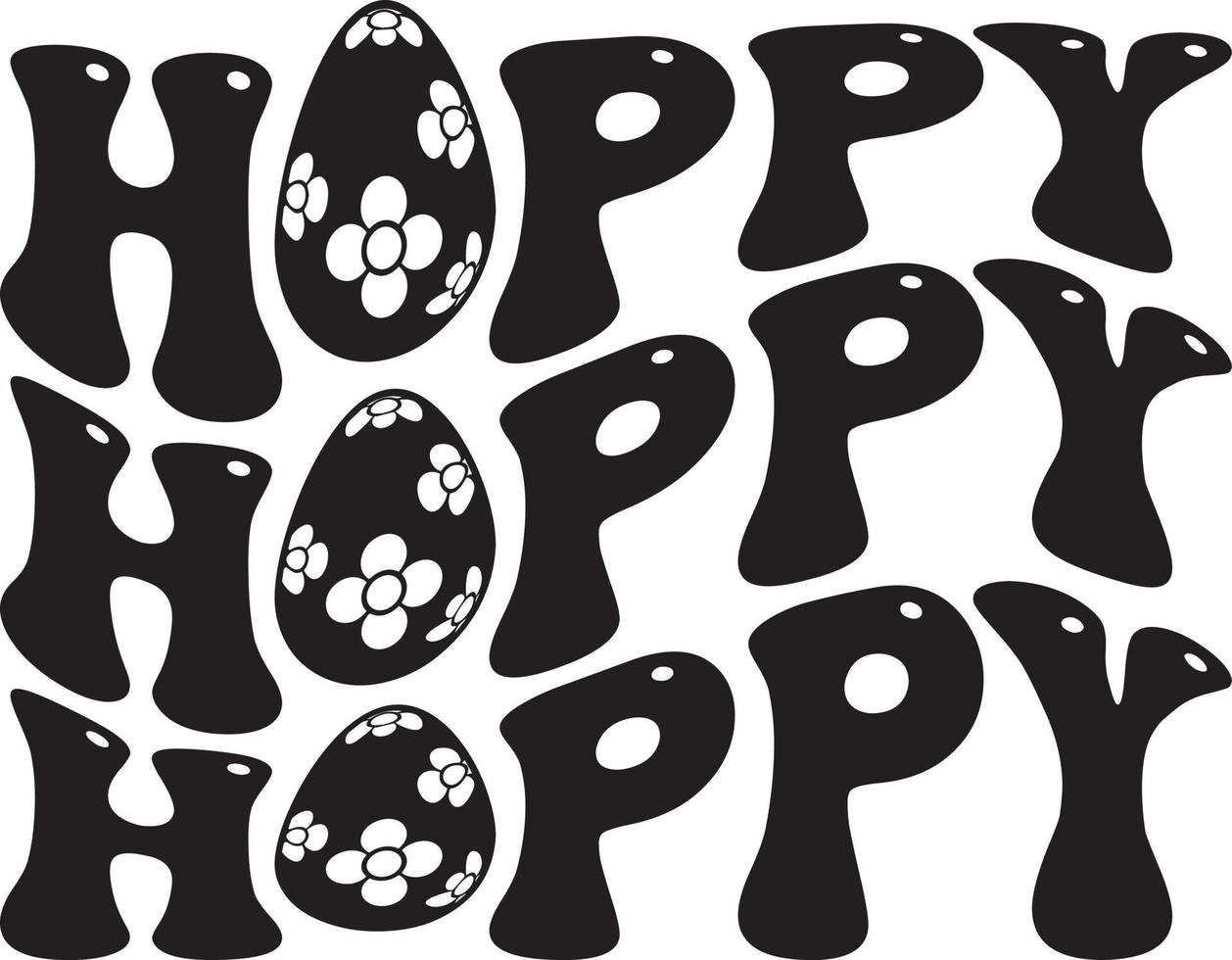 hoppy hoppy hoppy vektor