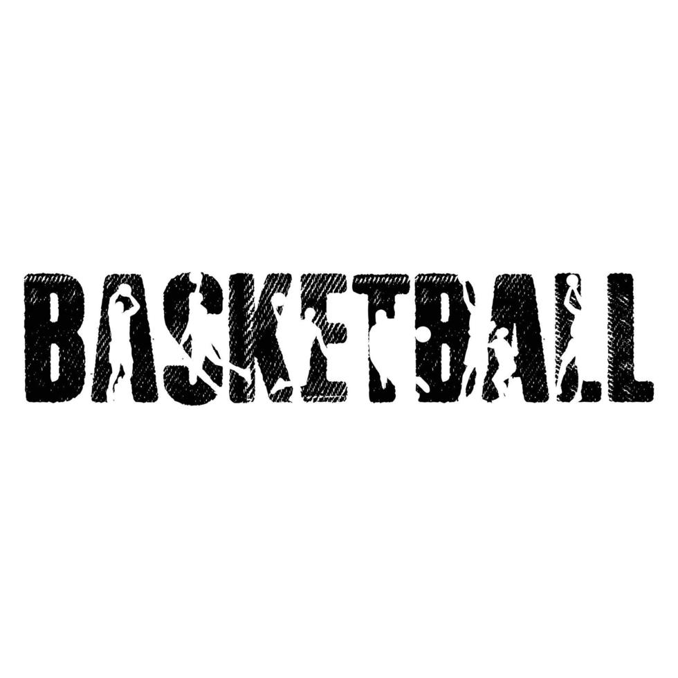 basketboll typografi vektor grafisk t-shirt