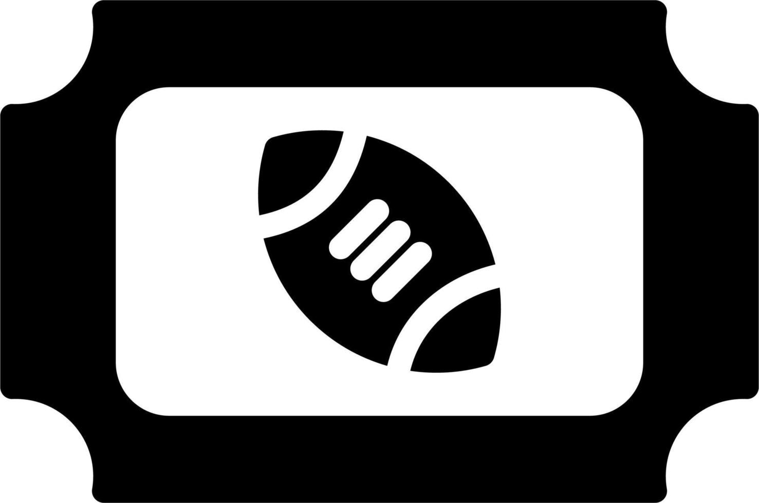 Ticket-Vektor-Symbol vektor