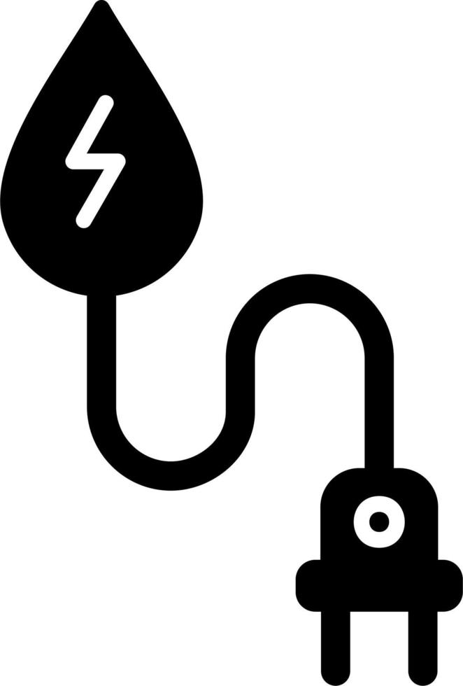 hydro kraft vektor ikon