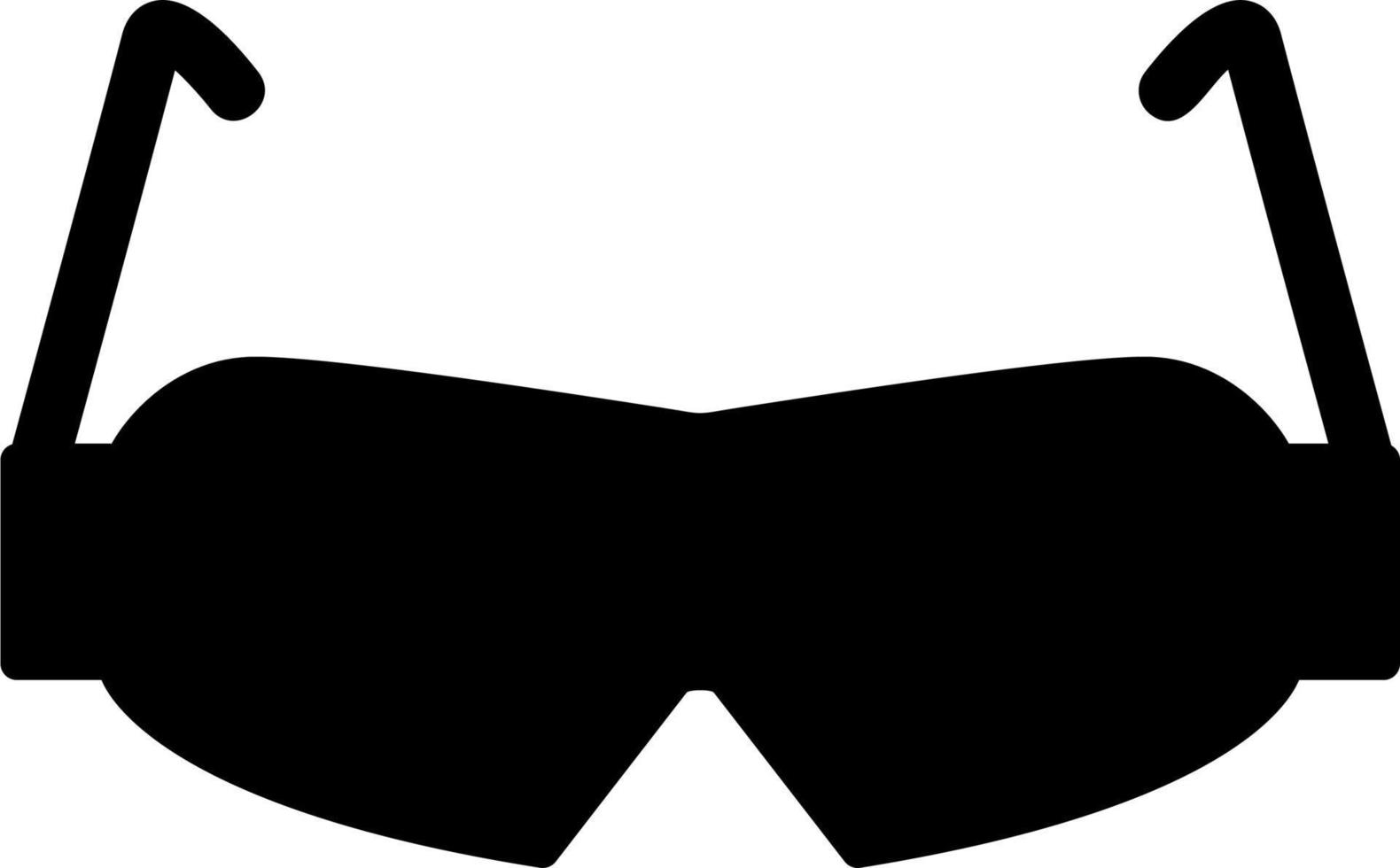 Sicherheit Brille Vektor Symbol