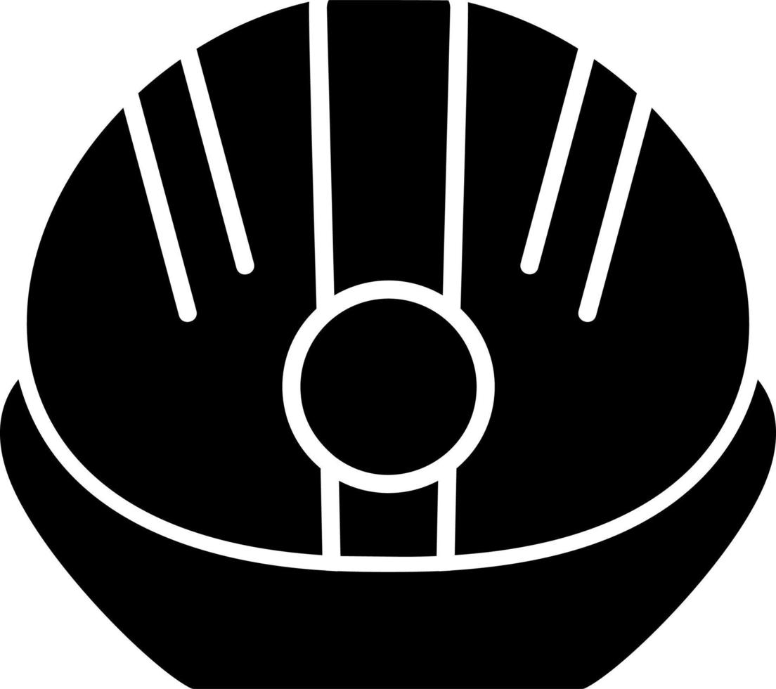 Sicherheit Helm Vektor Symbol