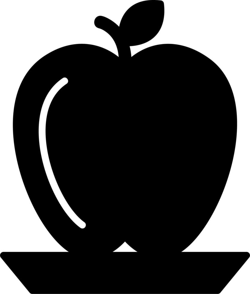 Apple-Vektor-Symbol vektor