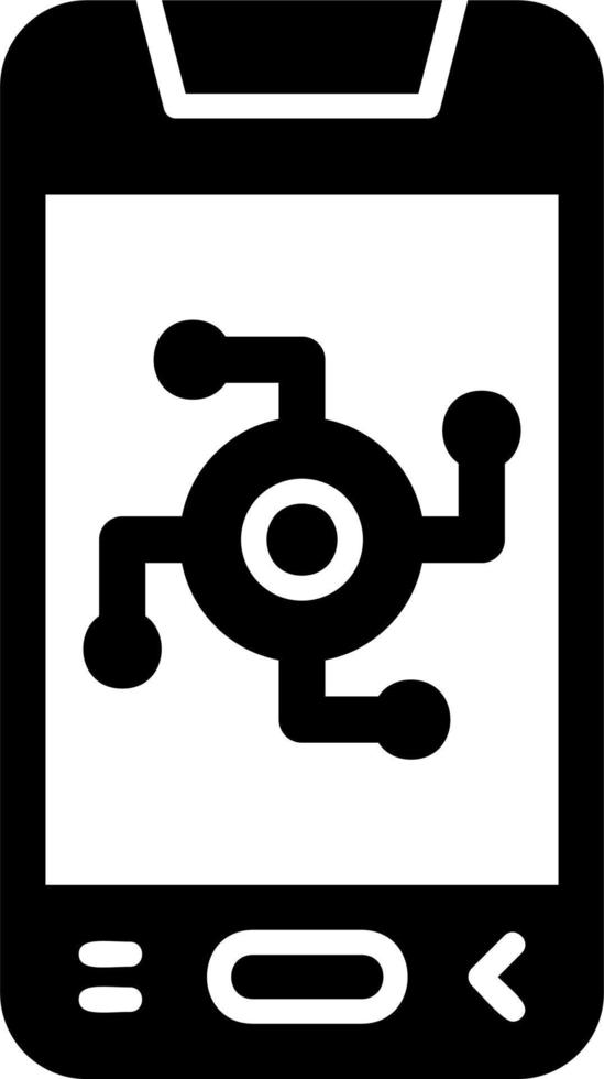 Cyber Gerät Vektor Symbol