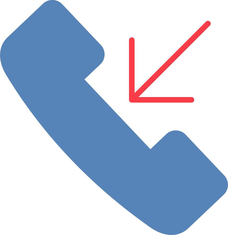 Telefonanruf-Vektor-Symbol vektor