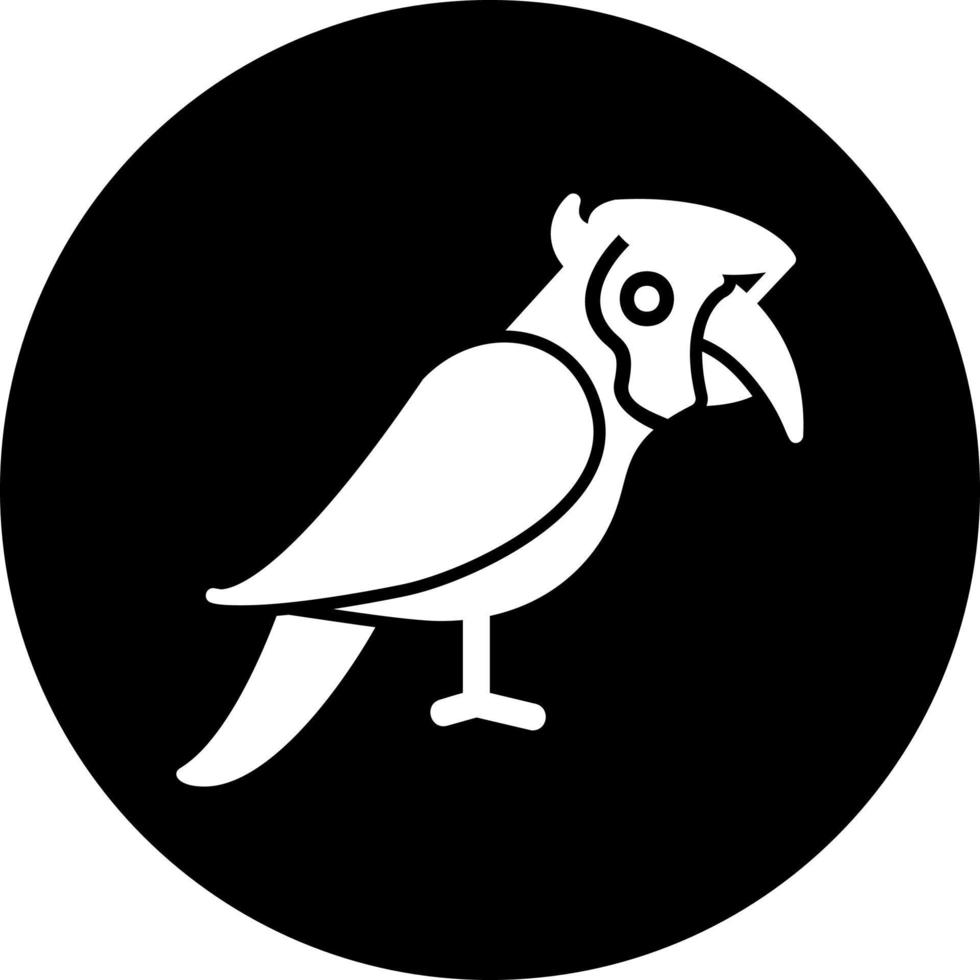 Nashornvogel Vektor Symbol