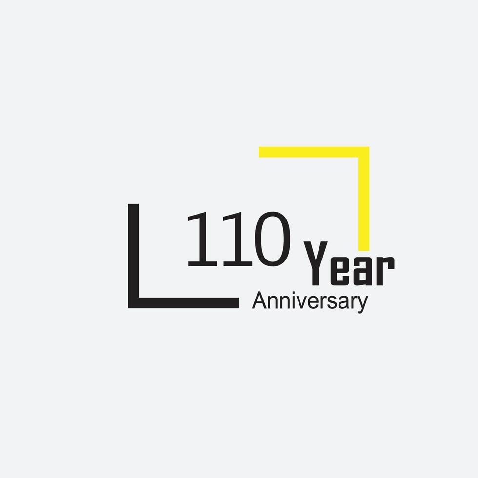 årsdag logotyp stil med handskrift gyllene färg för firande händelse, bröllop, gratulationskort och inbjudan vektor