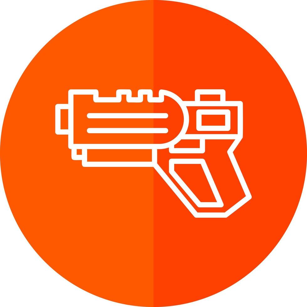 Laser-Tag-Vektor-Icon-Design vektor