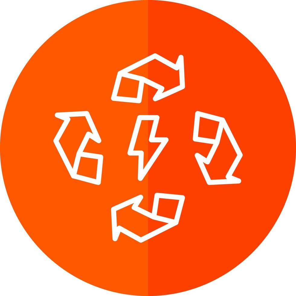 Energieverbrauch-Vektor-Icon-Design vektor