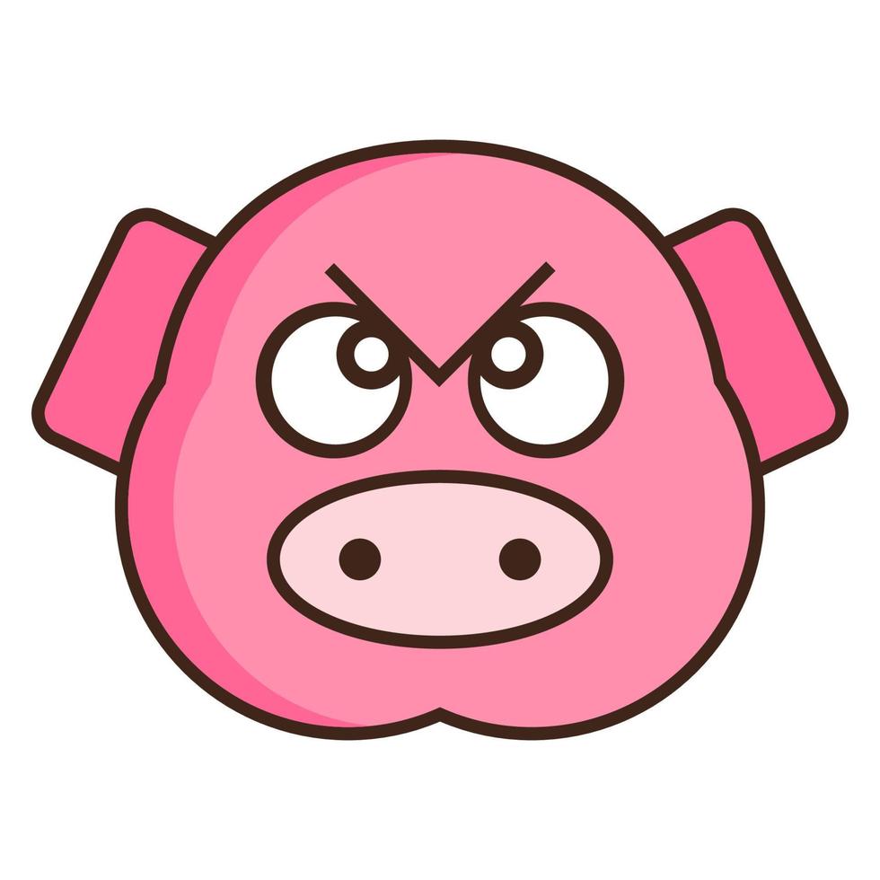 gris ansikte uttryckssymbol vektor