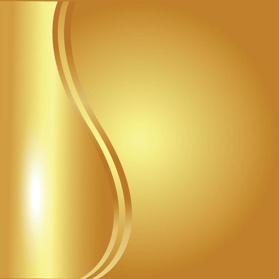 gyllene folie skinande bakgrund vektor