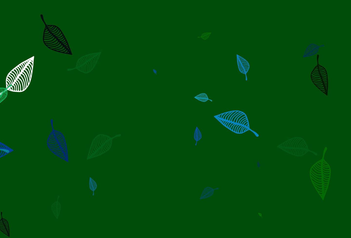 hellblauer, grüner handgemalter Hintergrund des Vektors. vektor