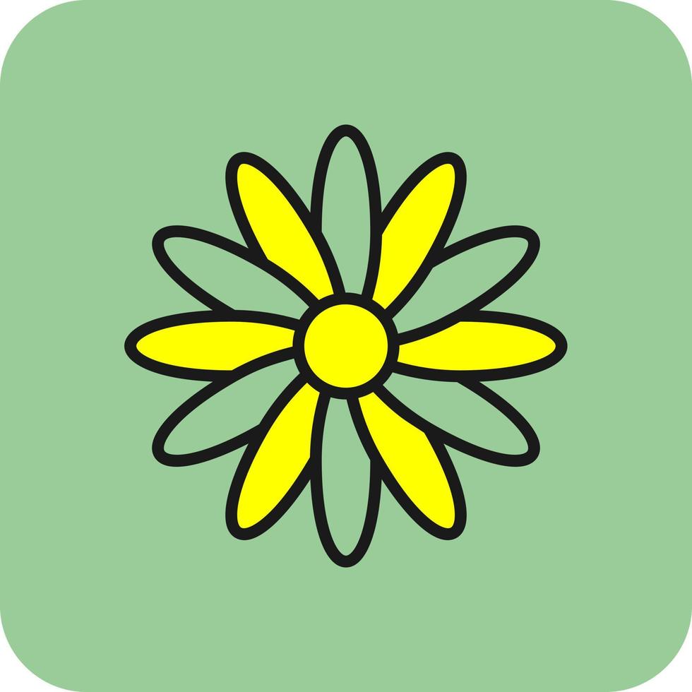 Calendula-Vektor-Icon-Design vektor