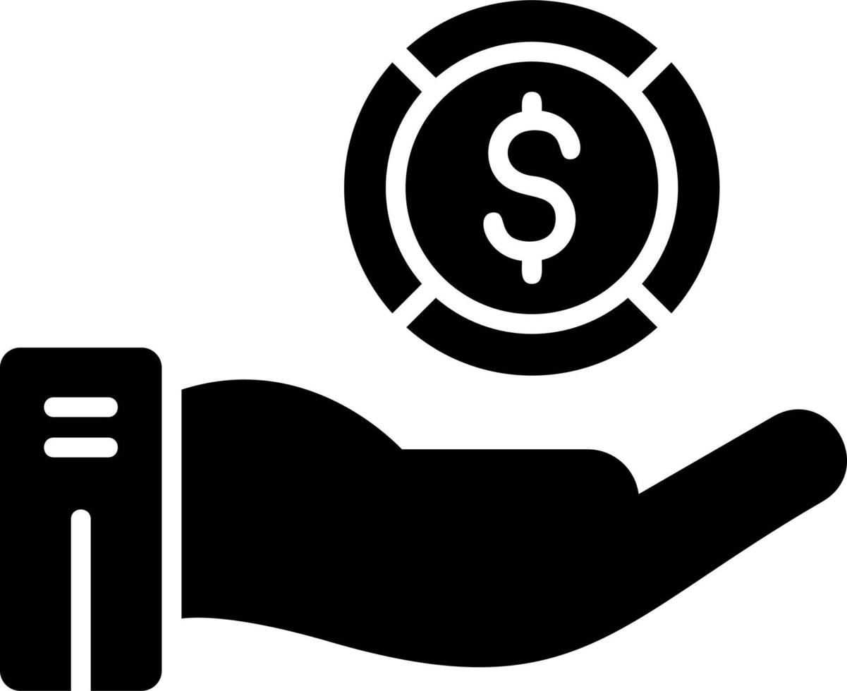 Sparen Sie Geld-Vektor-Symbol vektor