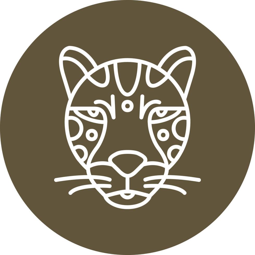 Leopard-Vektor-Symbol vektor