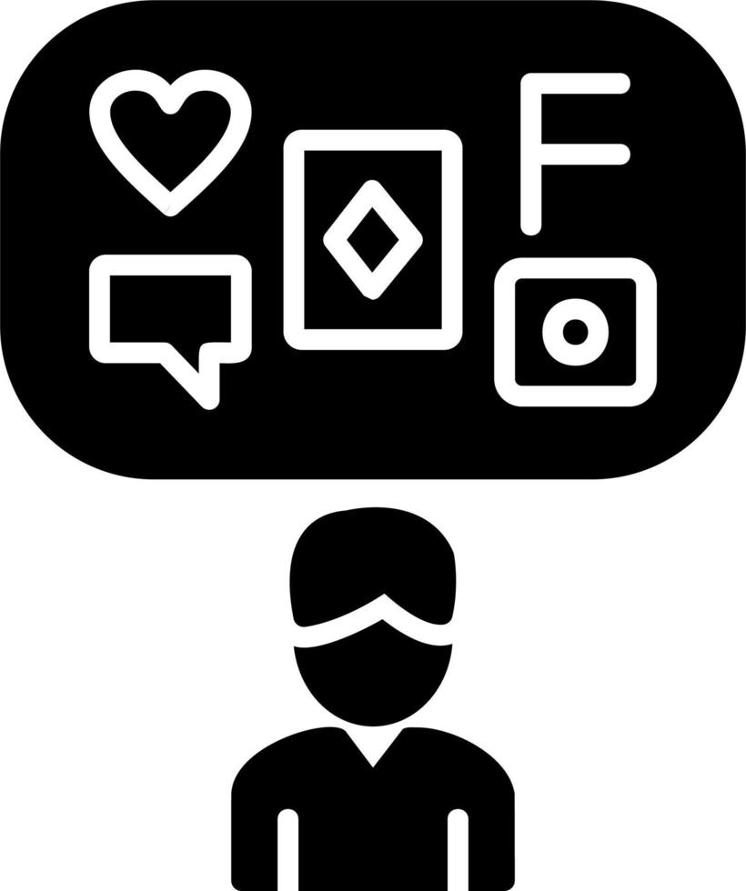 social vektor ikon