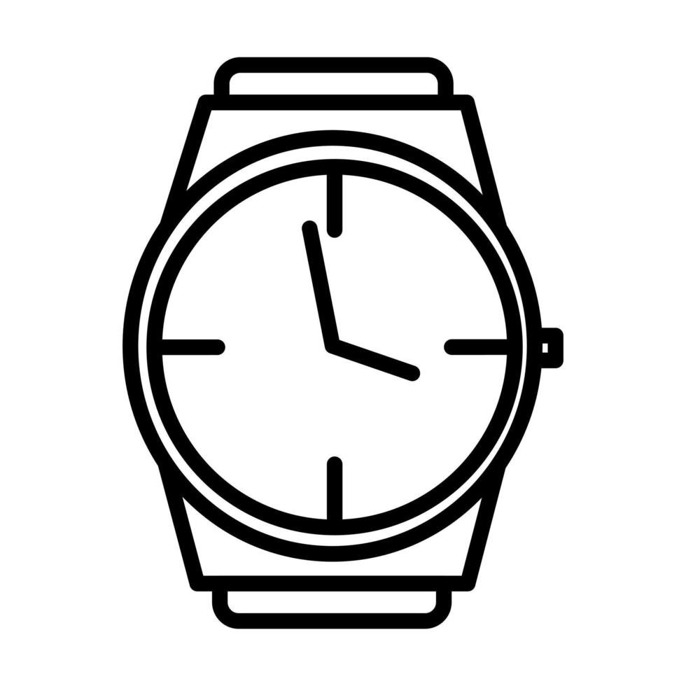 armbandsur ikon vektor