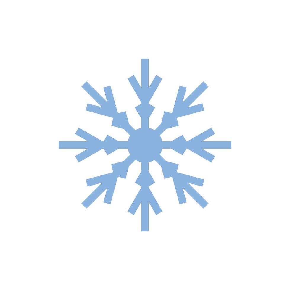 snöflingor ikon och symbol ilustration vektor