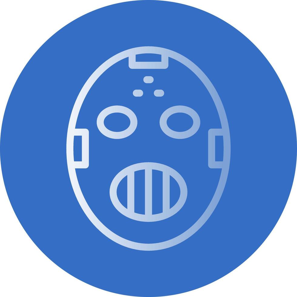 hockey mask vektor ikon design