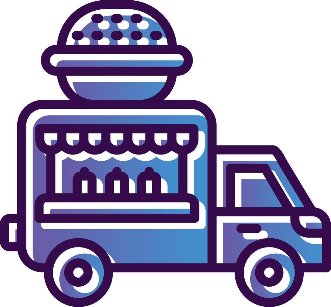 Food-Truck-Vektor-Icon-Design vektor