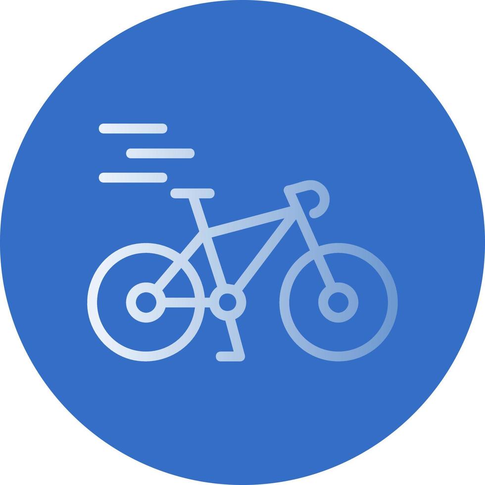 Fahrrad-Vektor-Icon-Design vektor