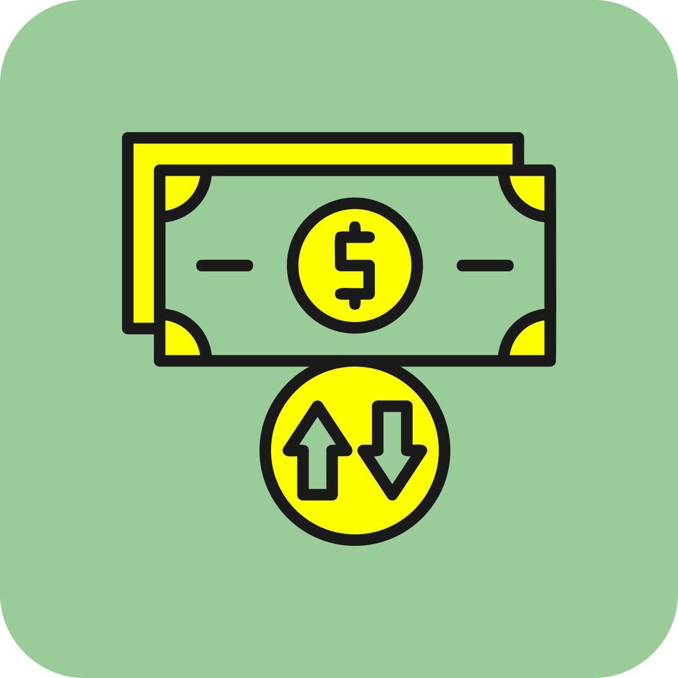 Cashflow-Vektor-Icon-Design vektor