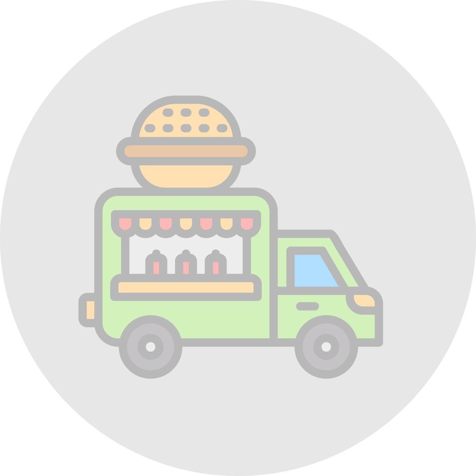 Food-Truck-Vektor-Icon-Design vektor