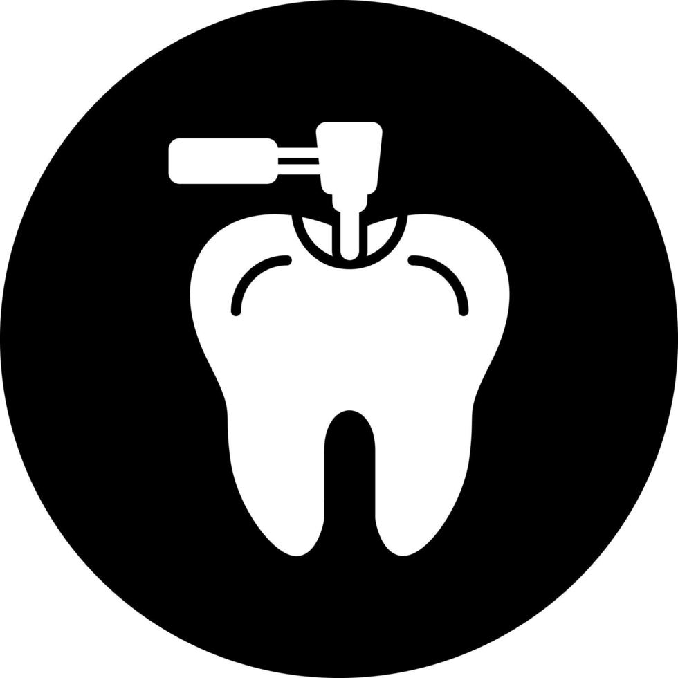 Dental bohren Vektor Symbol