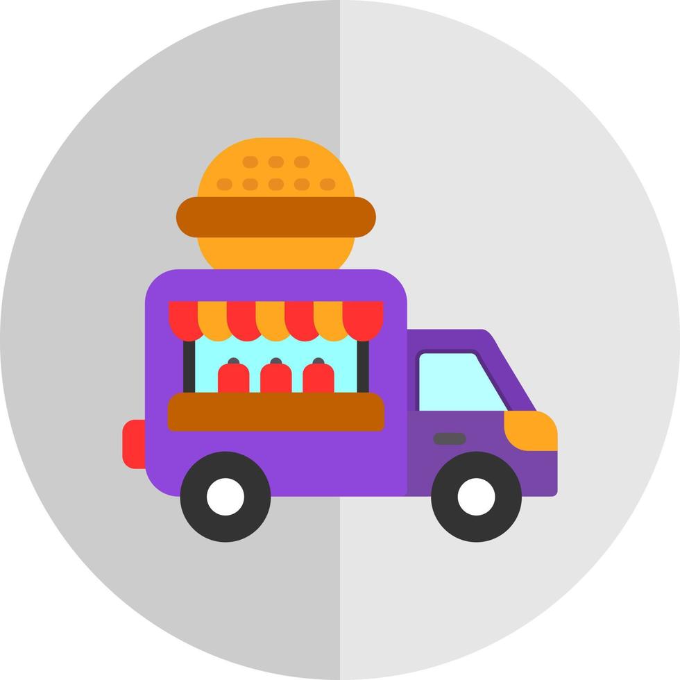 Food-Truck-Vektor-Icon-Design vektor