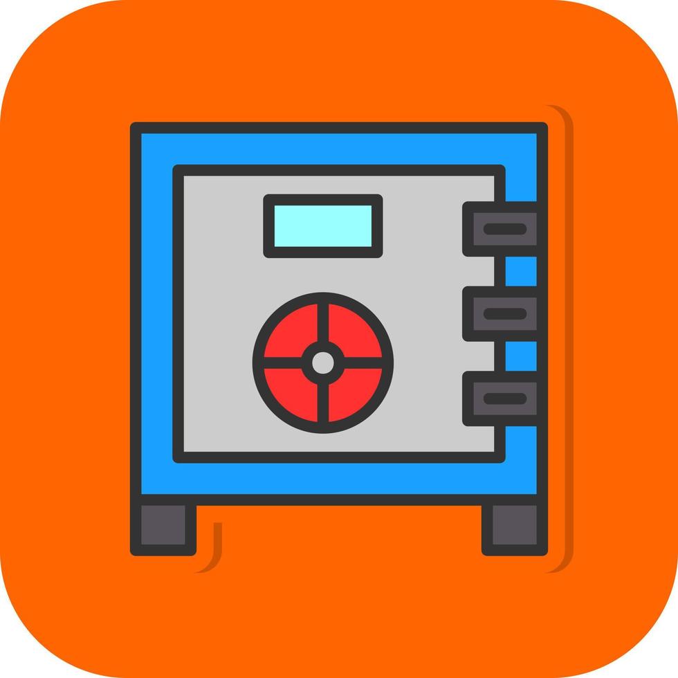 Safebox-Vektor-Icon-Design vektor