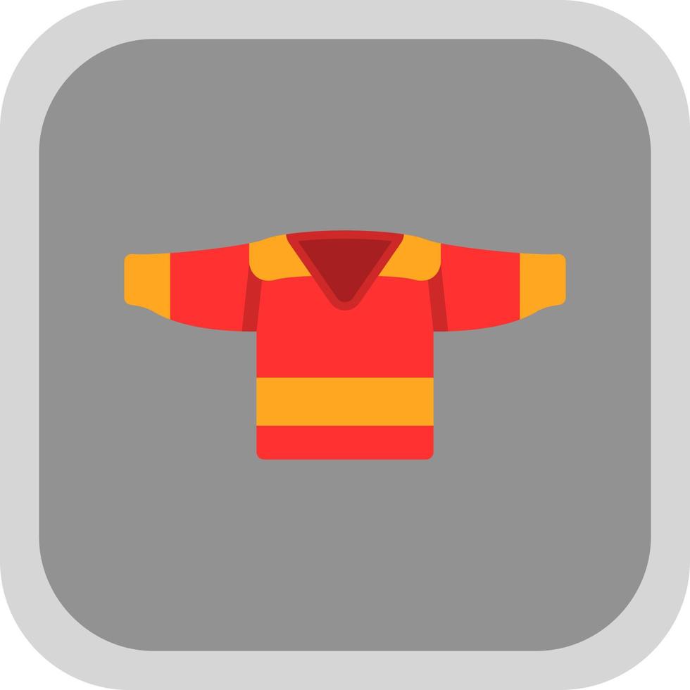 Hockey-Trikot-Vektor-Icon-Design vektor