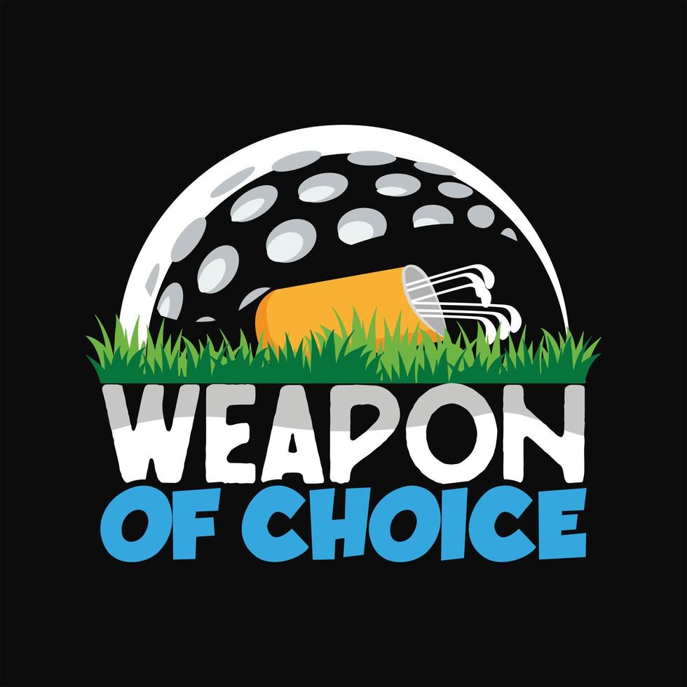 Golf T-Shirt Design vektor
