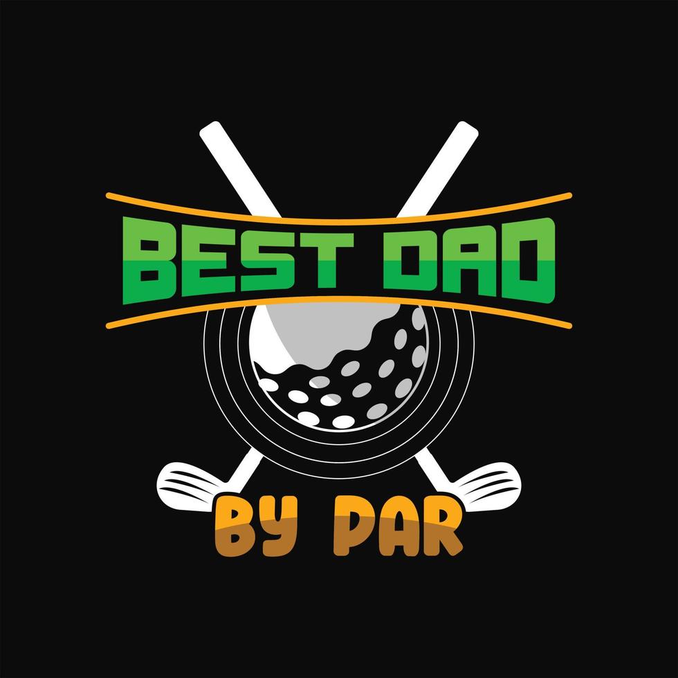 golf t-shirt design vektor