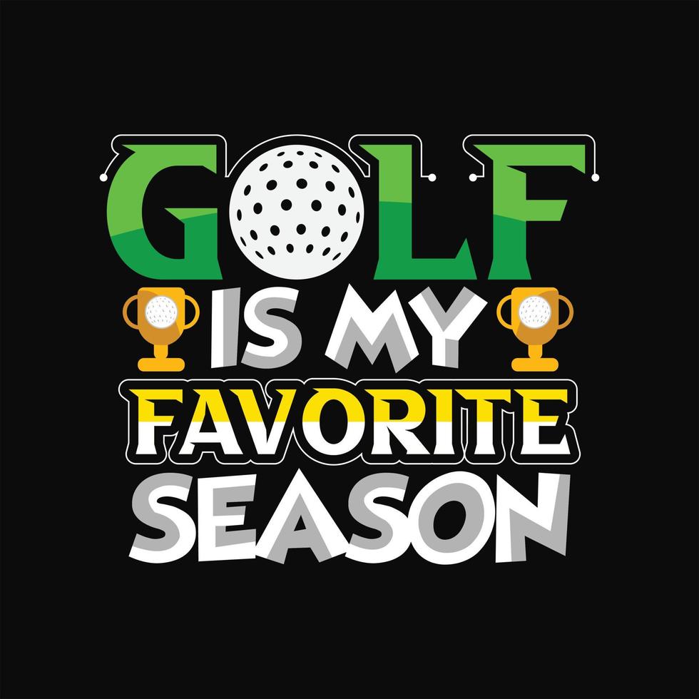 Golf T-Shirt Design vektor