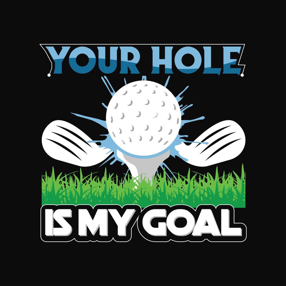 Golf T-Shirt Design vektor