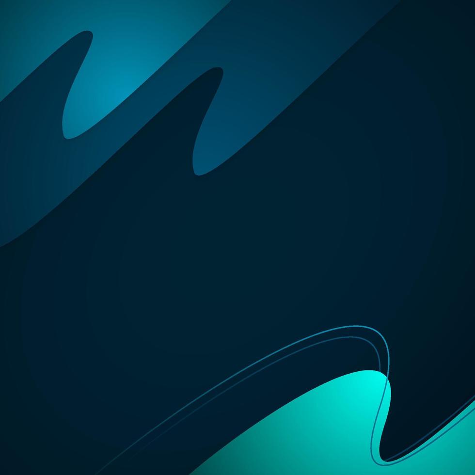 Blau Flüssigkeit Hintergrund mit ein schwarz Kreis vektor