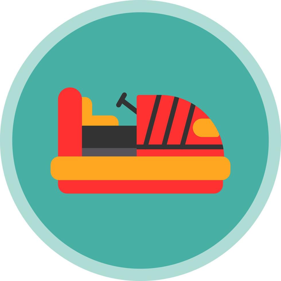 Dodgem-Vektor-Icon-Design vektor