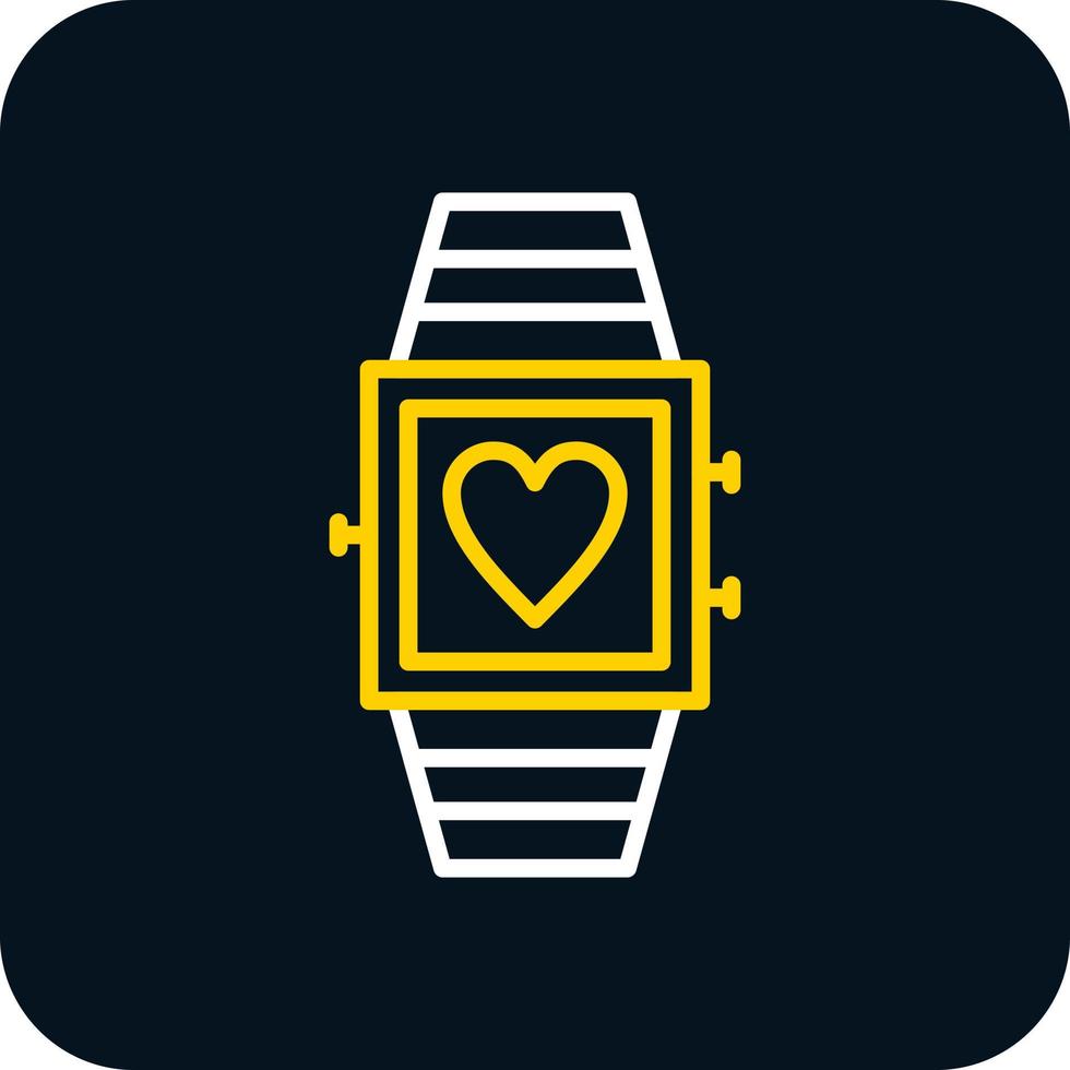 Smartwatch-Vektor-Icon-Design vektor