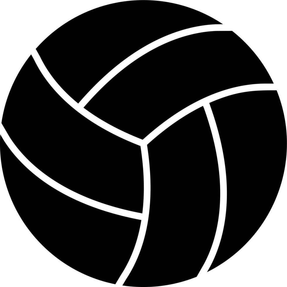 Volleyball-Vektor-Symbol vektor