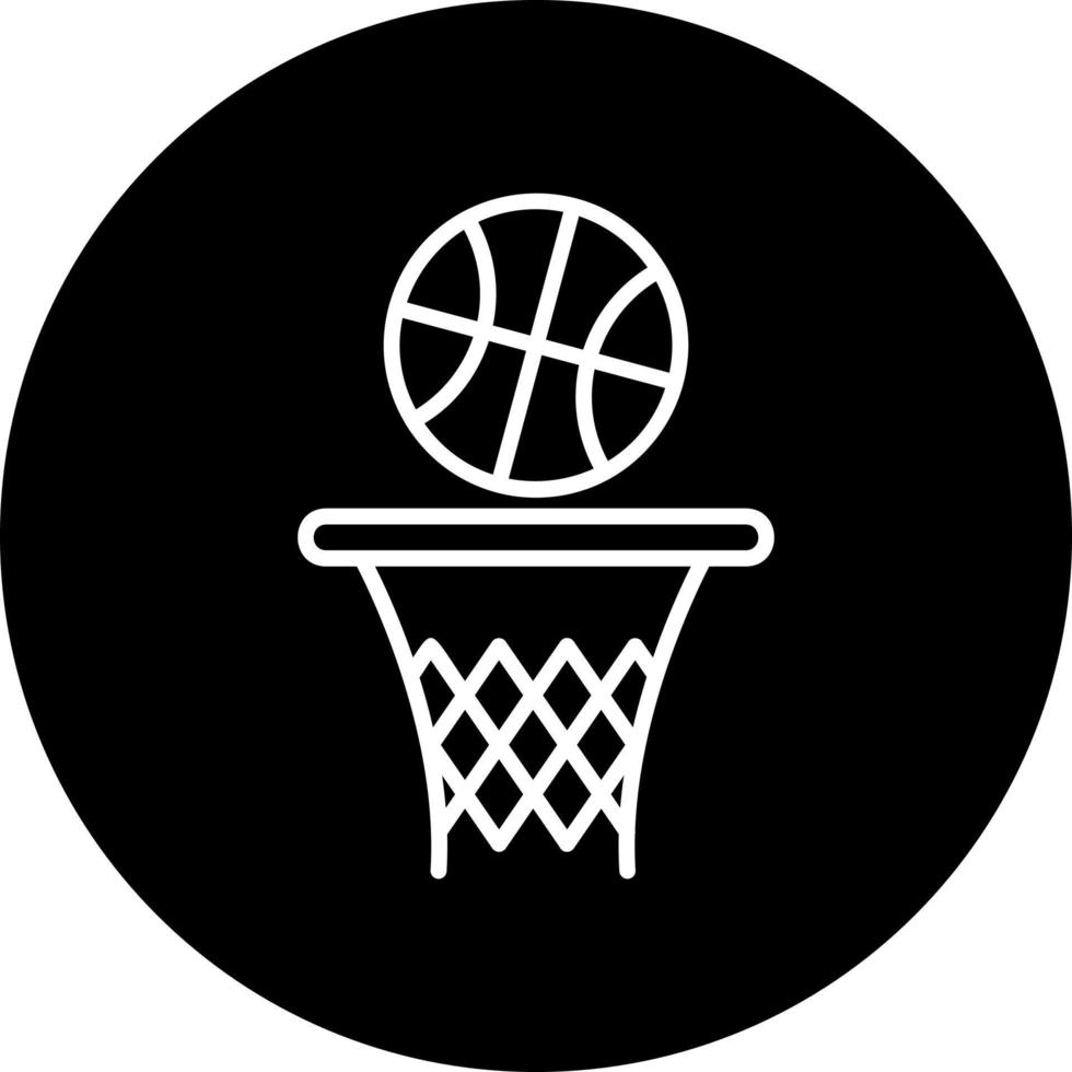 Basketball-Vektor-Symbol vektor