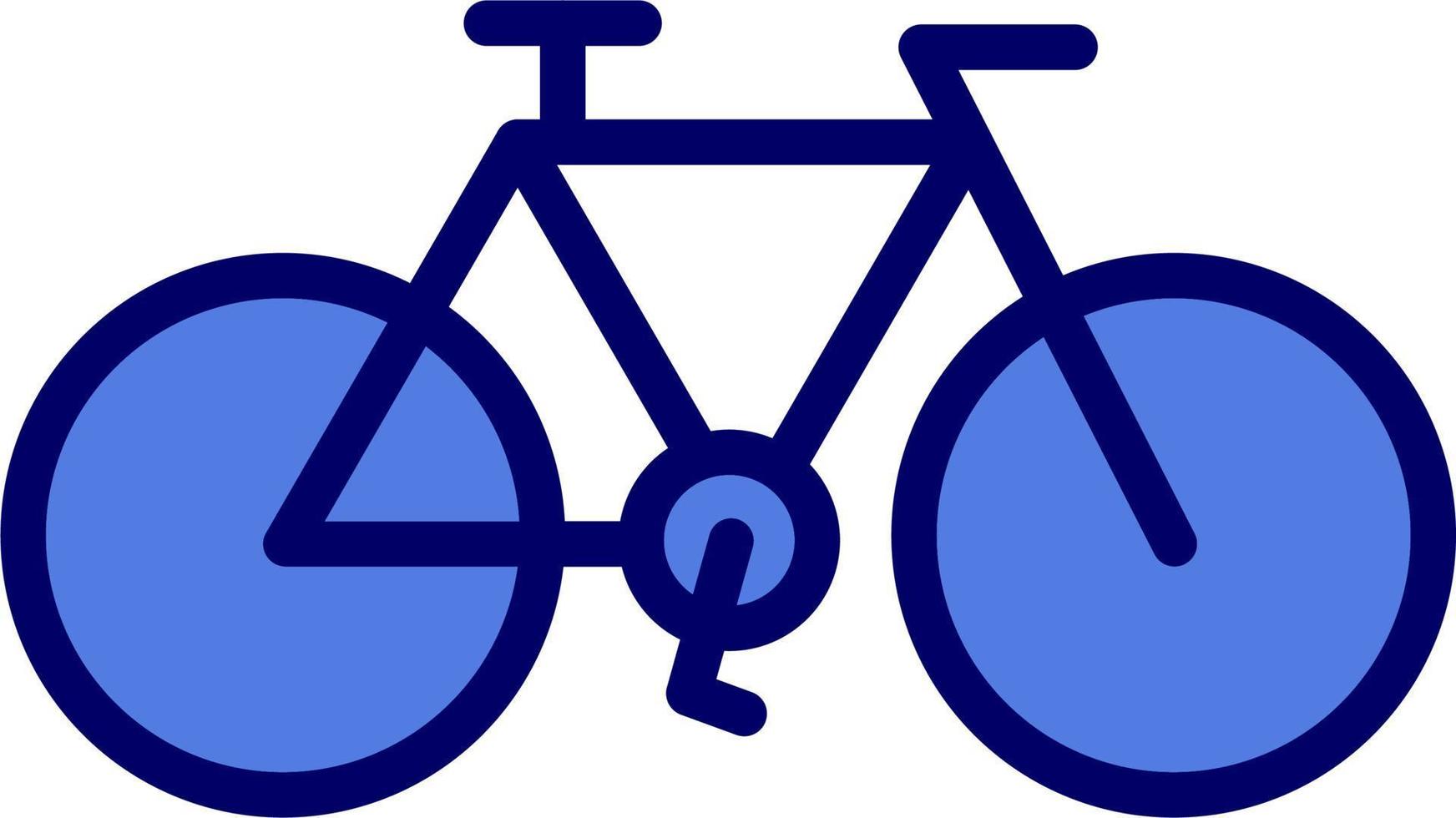 Fahrrad-Vektor-Symbol vektor