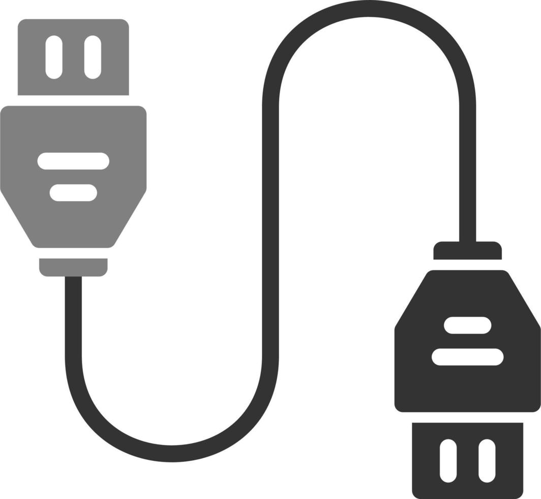 Daten Kabel Vektor Symbol