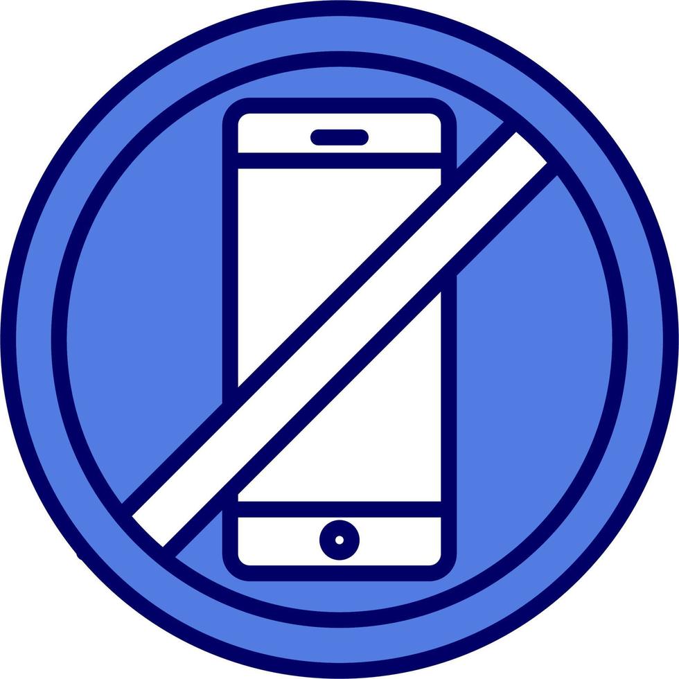 Nein Smartphone Vektor Symbol