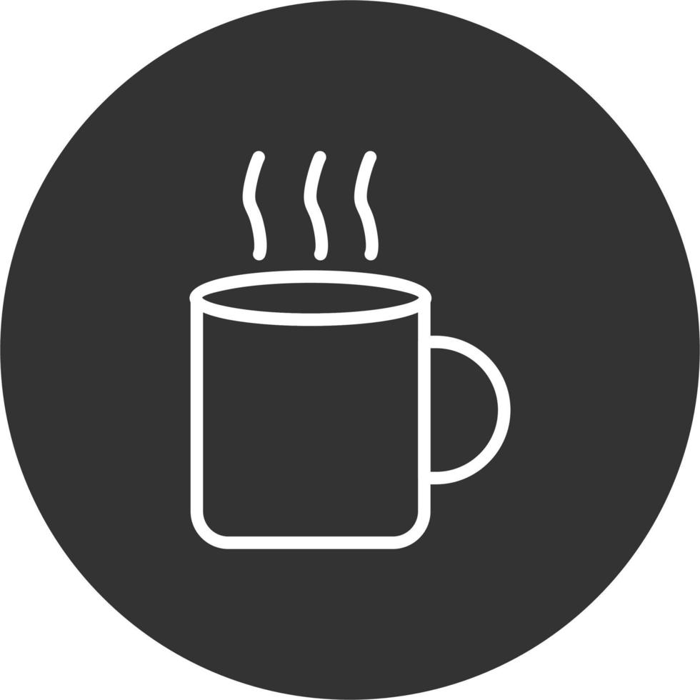 Vektorsymbol für heißen Kaffee vektor