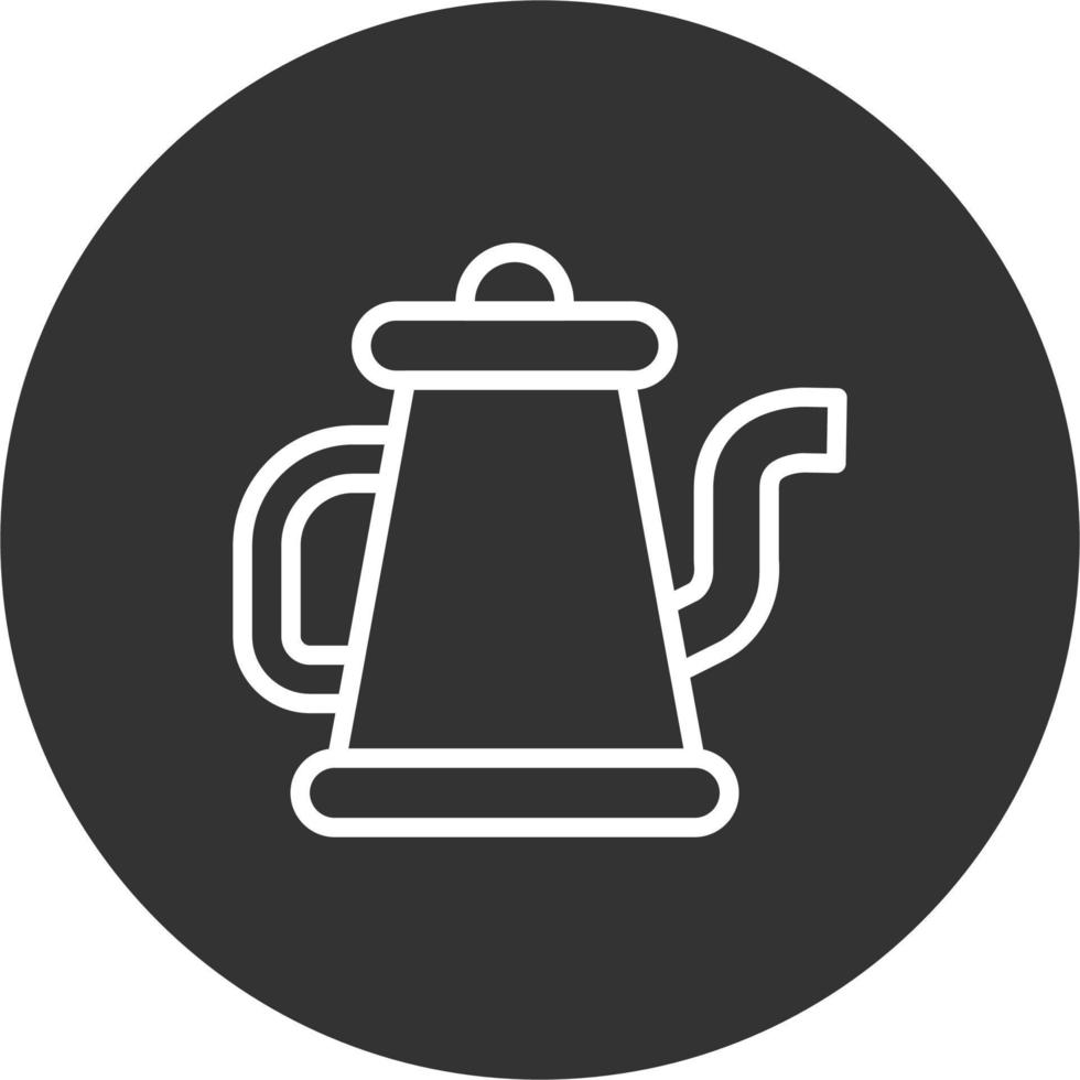 Kaffee Kessel Vektor Symbol