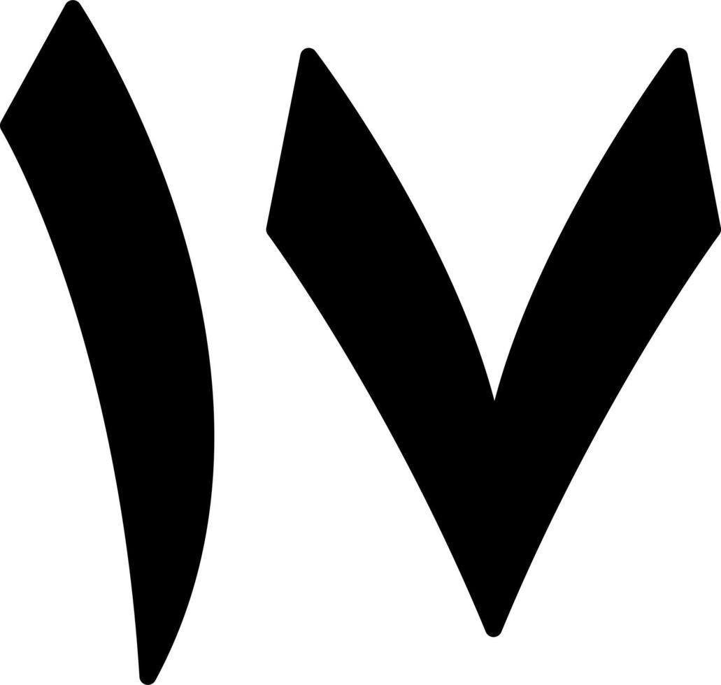 arabicum siffra sjutton vektor ikon