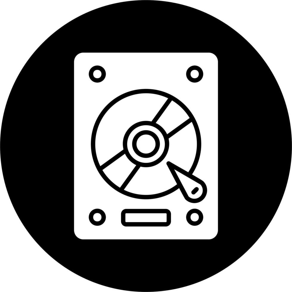 Festplatte Vektor Symbol