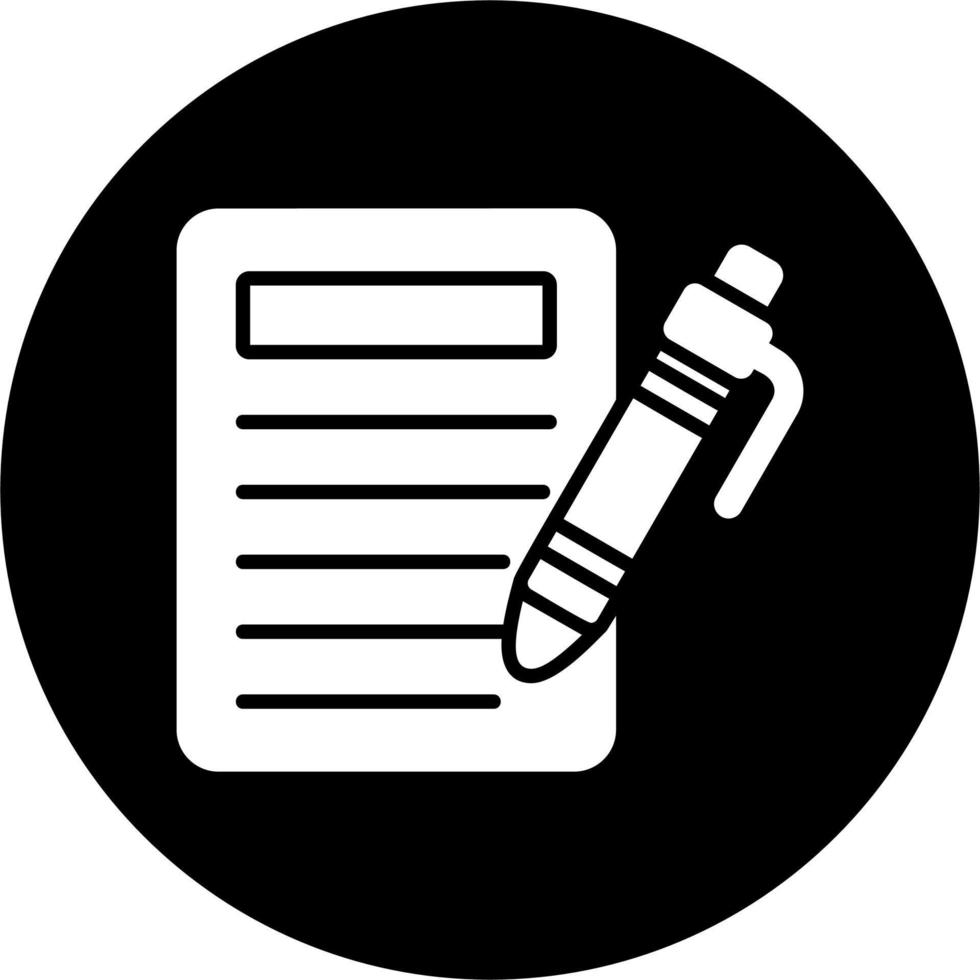Schreiben Werkzeug Vektor Symbol