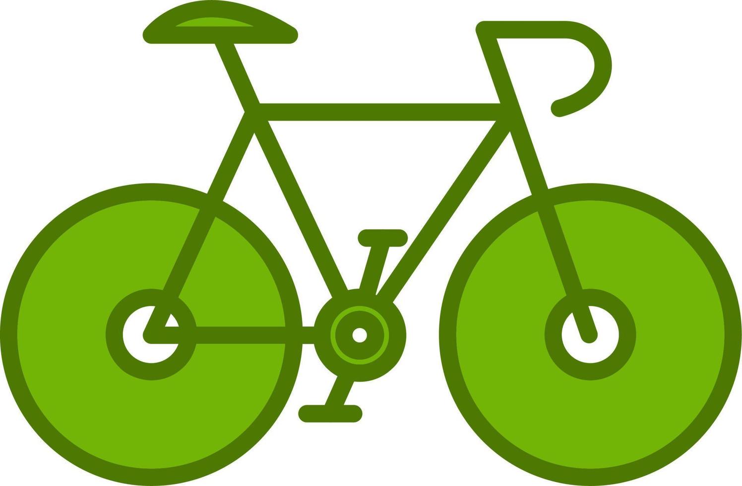 Fahrrad-Vektor-Symbol vektor